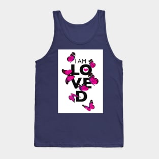 I AM LOVED- PINK VERSION Tank Top